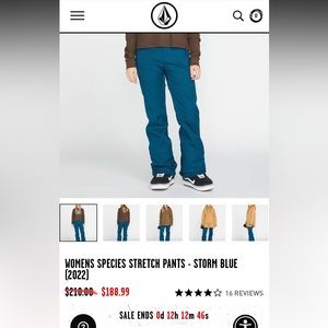 Volcom Women’s Skii / Snowboard pants
